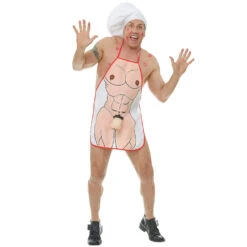 Tablier De Cuisine Avec Zizi Et Torse Bd Sexy -Boutique De Carnaval D'Halloween Tablier de cuisine avec zizi et torse bd sexy 61285