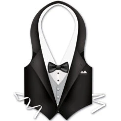 Tablier Imprimé Smoking De Serveur