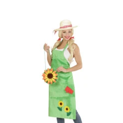 Tablier Vert De Jardinier -Boutique De Carnaval D'Halloween Tablier vert de jardinier 36743