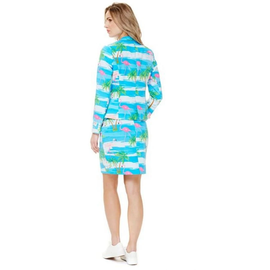 Tailleur Flamant Rose Et île 4 Tailleur Flamant Rose Et île – Image 2