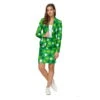 Tailleur Imprimé Saint Patrick Pour Femme 1 Tailleur Imprimé Saint Patrick Pour Femme -Boutique De Carnaval D'Halloween Tailleur imprime saint patrick pour femme