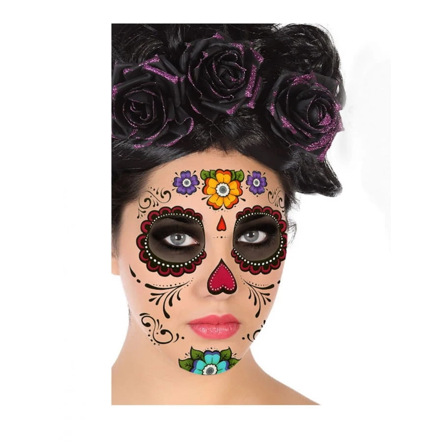 Tatouage Visage Lady Calavera Pour Femme 3 Tatouage Visage Lady Calavera Pour Femme