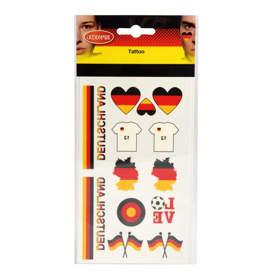 Tatouages De Supporter Allemand 3 Tatouages De Supporter Allemand