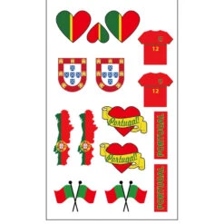 Tatouages Pour Supporter Portugais