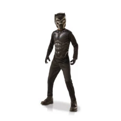 Tenue Black Panther Pour Enfant, En Coffret