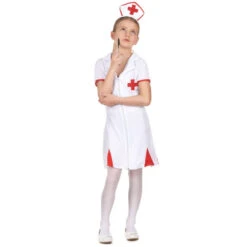 Tenue Blanche D'infirmière Pour Enfant