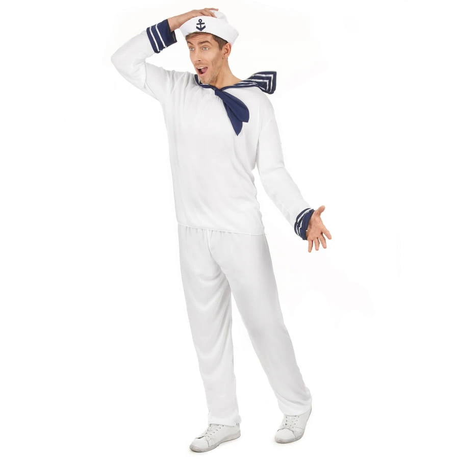 Tenue Blanche De Marin Pour Homme 4 Tenue Blanche De Marin Pour Homme – Image 2