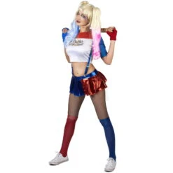 Tenue Courte De Harley Pour Adulte -Boutique De Carnaval D'Halloween Tenue courte de harley pour adulte 36681