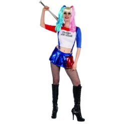 Tenue Courte De Harley Pour Adulte -Boutique De Carnaval D'Halloween Tenue courte de harley pour adulte 36683