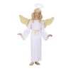 Tenue D'ange Blanc Ailes Dorées Pour Enfant 2 Tenue D'ange Blanc Ailes Dorées Pour Enfant -Boutique De Carnaval D'Halloween Tenue d ange blanc ailes dorees pour enfant