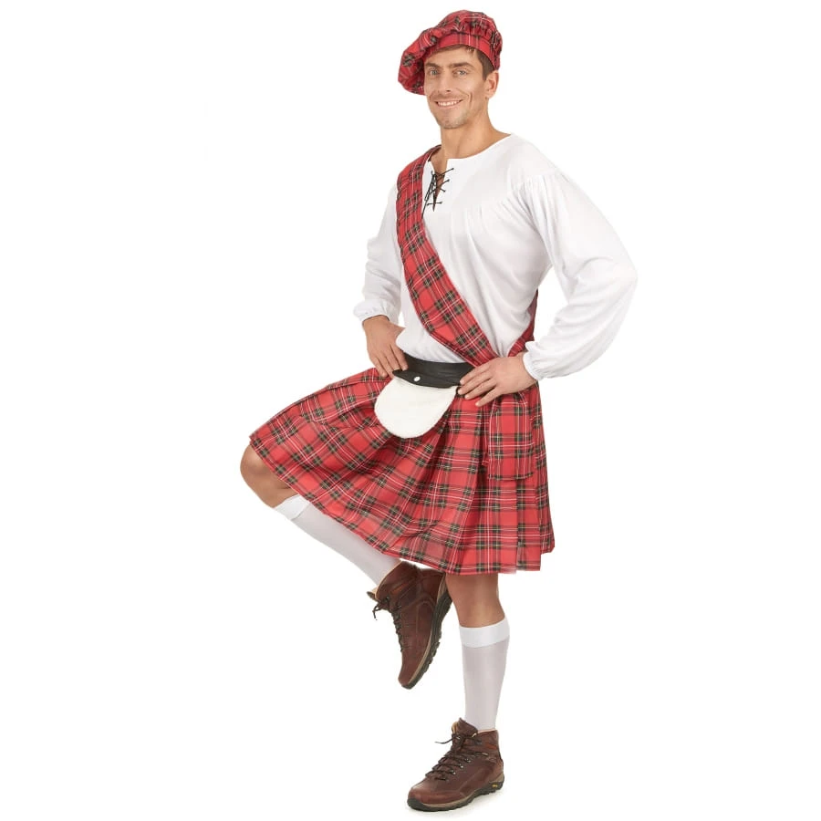 Tenue D'écossais Pour Homme Adulte 4 Tenue D'écossais Pour Homme Adulte – Image 2