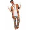 Tenue D'homme Hippie Motifs Années 60 1 Tenue D'homme Hippie Motifs Années 60 -Boutique De Carnaval D'Halloween Tenue d homme hippie motifs annees 60