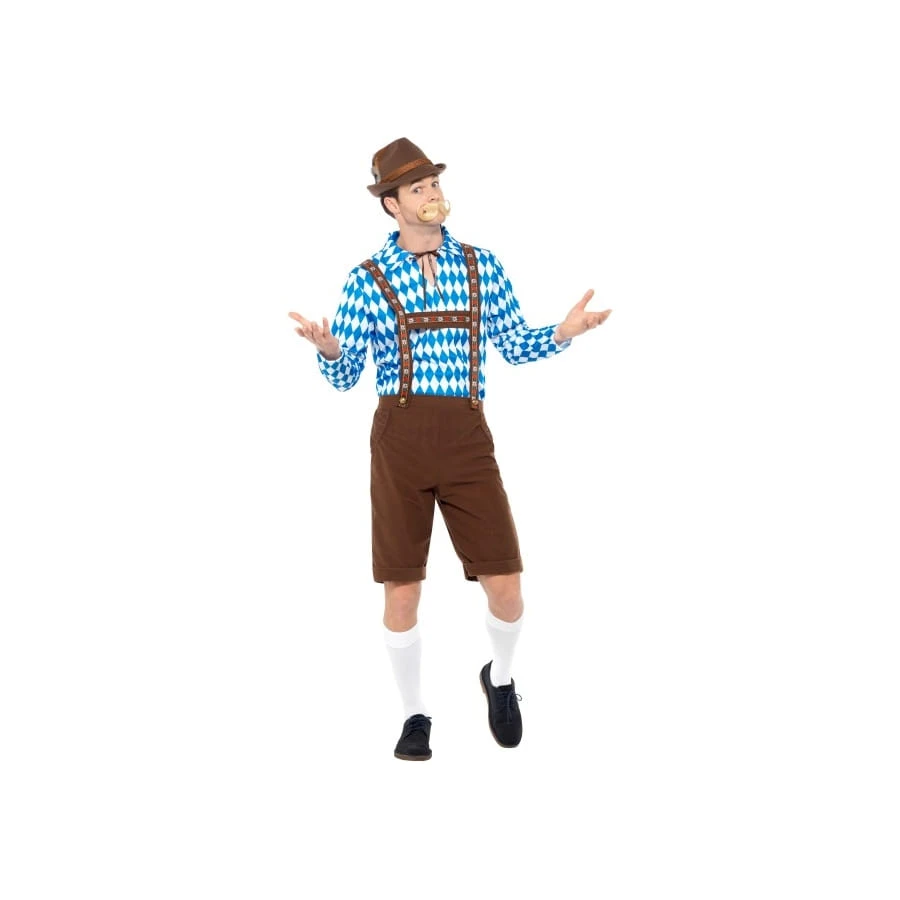 Tenue De Bavarois Marron Oktoberfest 4 Tenue De Bavarois Marron Oktoberfest – Image 2