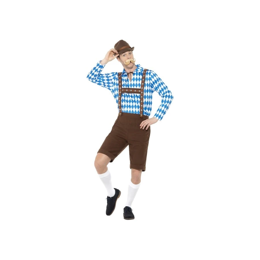 Tenue De Bavarois Marron Oktoberfest 3 Tenue De Bavarois Marron Oktoberfest