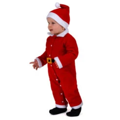 Tenue De Bébé Père Noël 5 Tenue De Bébé Père Noël -Boutique De Carnaval D'Halloween Tenue de bebe pere noel 48400