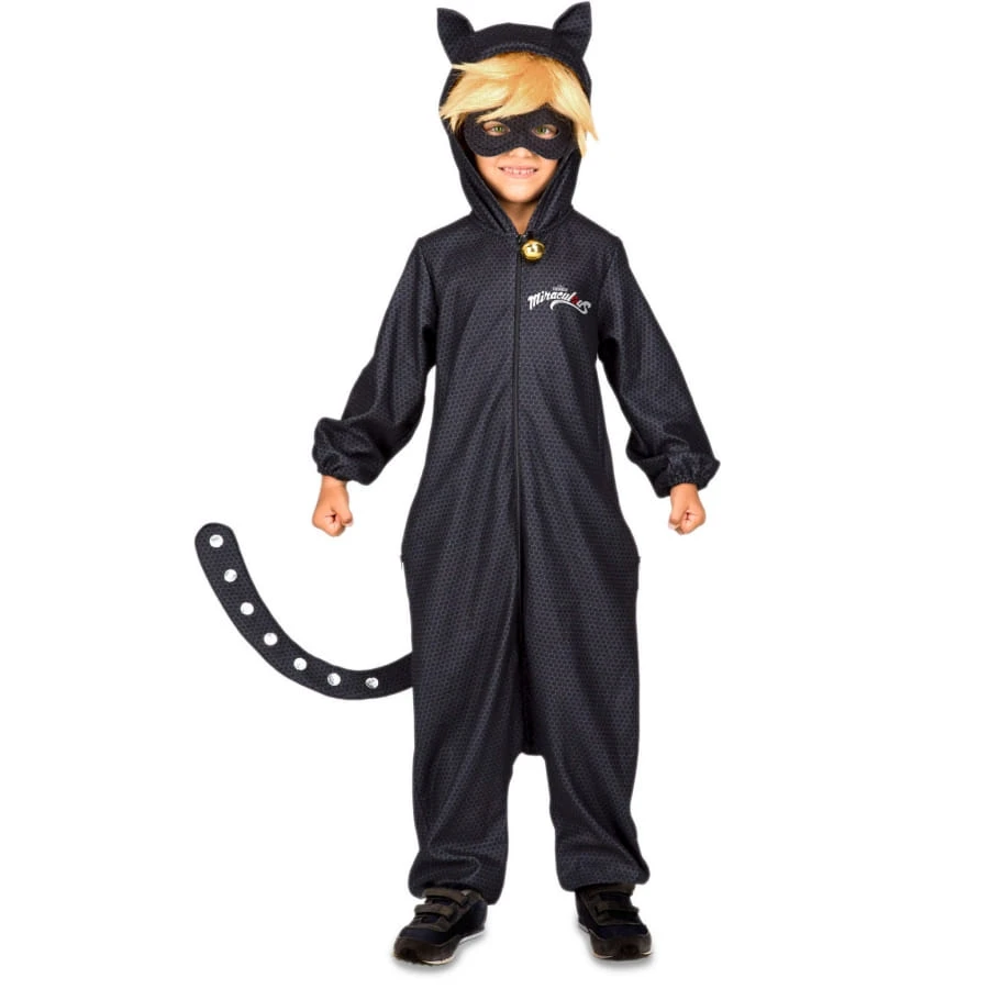 Tenue De Chat Noir Miraculous Pour Enfant 3 Tenue De Chat Noir Miraculous Pour Enfant