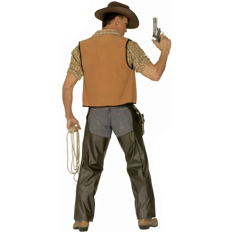 Tenue De Cowboy En Chaps Pour Adulte 4 Tenue De Cowboy En Chaps Pour Adulte – Image 2
