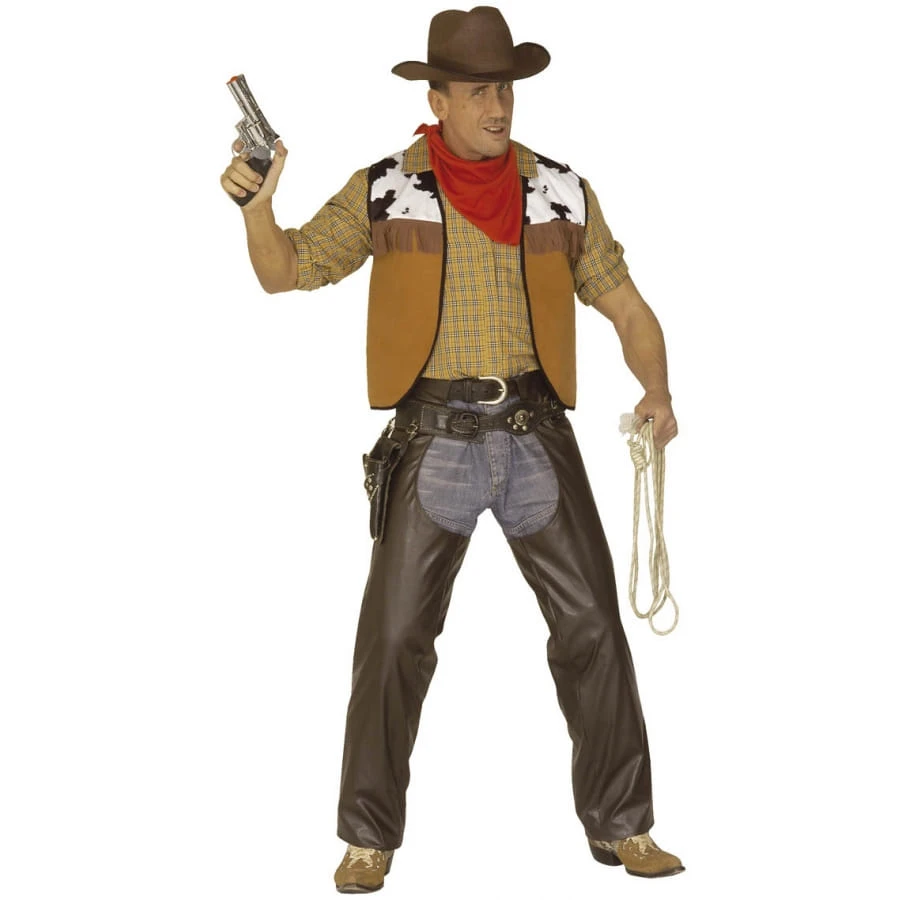 Tenue De Cowboy En Chaps Pour Adulte 3 Tenue De Cowboy En Chaps Pour Adulte