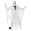 Tenue De Fantôme Blanc Traditionnel Pour Adulte -Boutique De Carnaval D'Halloween Tenue de fantome blanc traditionnel pour adulte
