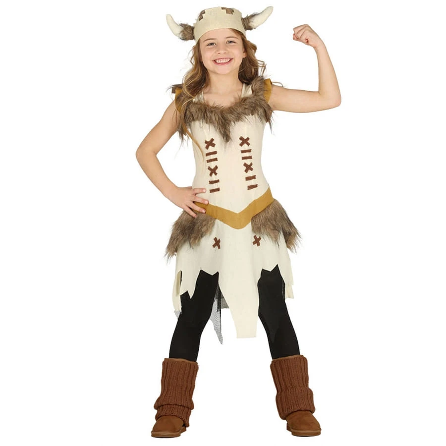 Tenue De Fille Viking Beige Pour Enfant 3 Tenue De Fille Viking Beige Pour Enfant