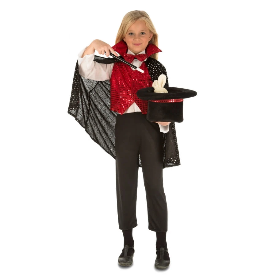 Tenue De Magicien Pour Enfant Avec Accessoires 4 Tenue De Magicien Pour Enfant Avec Accessoires – Image 2