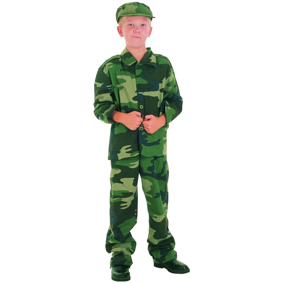 Tenue De Petit Militaire Imprimé Camouflage 6 Tenue De Petit Militaire Imprimé Camouflage – Image 4