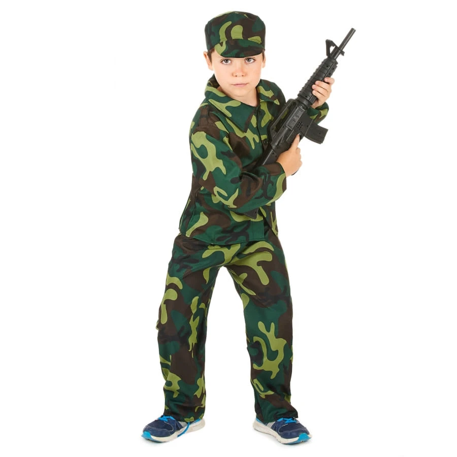 Tenue De Petit Militaire Imprimé Camouflage 3 Tenue De Petit Militaire Imprimé Camouflage