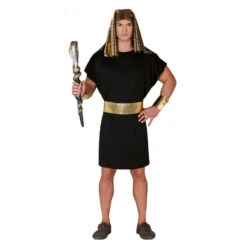 Tenue De Pharaon Noir Pour Adulte