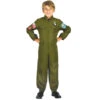 Tenue De Pilote De Chasse Pour Enfant 1 Tenue De Pilote De Chasse Pour Enfant -Boutique De Carnaval D'Halloween Tenue de pilote de chasse pour enfant