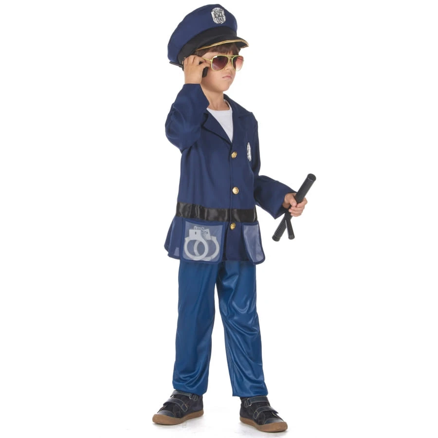 Tenue De Policier Pour Enfant Avec Accessoires 4 Tenue De Policier Pour Enfant Avec Accessoires – Image 2