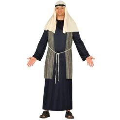 Tenue De Roi Mage Bleu Pour Homme