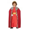Tenue De Roi Mage Rouge Pour Garçon 2 Tenue De Roi Mage Rouge Pour Garçon -Boutique De Carnaval D'Halloween Tenue de roi mage rouge pour garcon