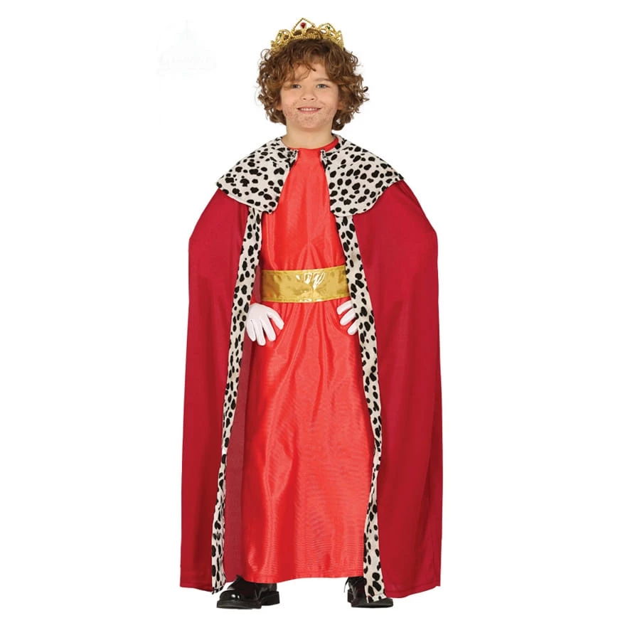 Tenue De Roi Mage Rouge Pour Garçon 3 Tenue De Roi Mage Rouge Pour Garçon