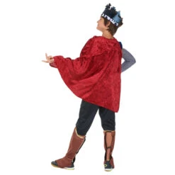 Tenue De Roi Médiéval Pour Enfant -Boutique De Carnaval D'Halloween Tenue de roi medieval pour enfant 21419