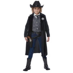 Tenue De Shérif Pour Enfant 11 Tenue De Shérif Pour Enfant -Boutique De Carnaval D'Halloween Tenue de sherif pour enfant 62085