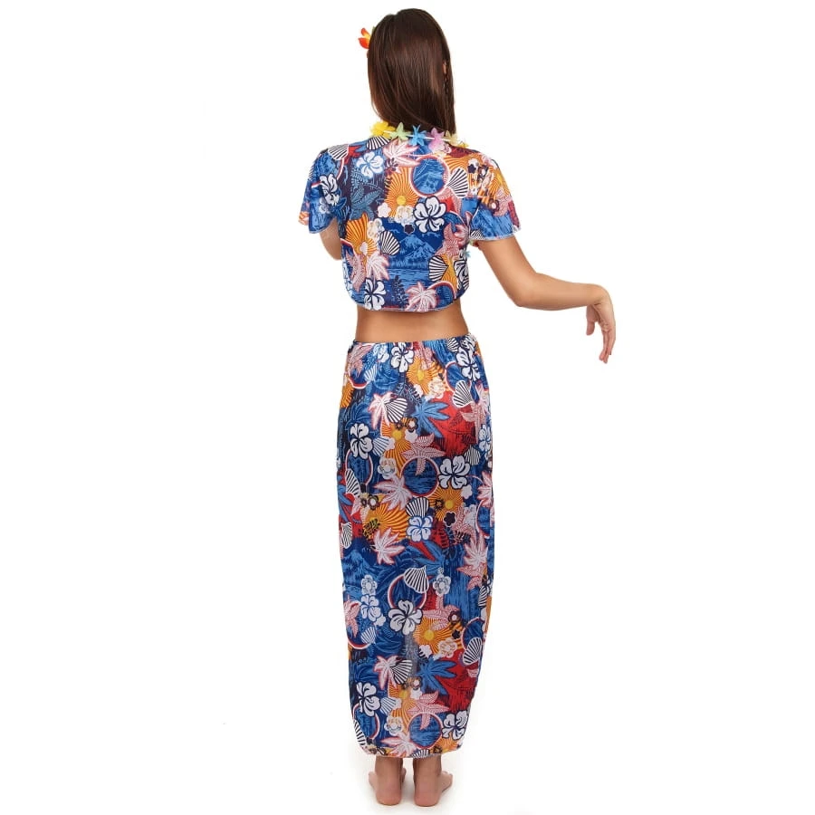 Tenue De Vacancière Hawaïenne Pour Adulte 4 Tenue De Vacancière Hawaïenne Pour Adulte – Image 2