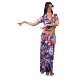 Tenue De Vacancière Hawaïenne Pour Adulte 8 Tenue De Vacancière Hawaïenne Pour Adulte -Boutique De Carnaval D'Halloween Tenue de vacanciere hawaienne pour adulte 55961