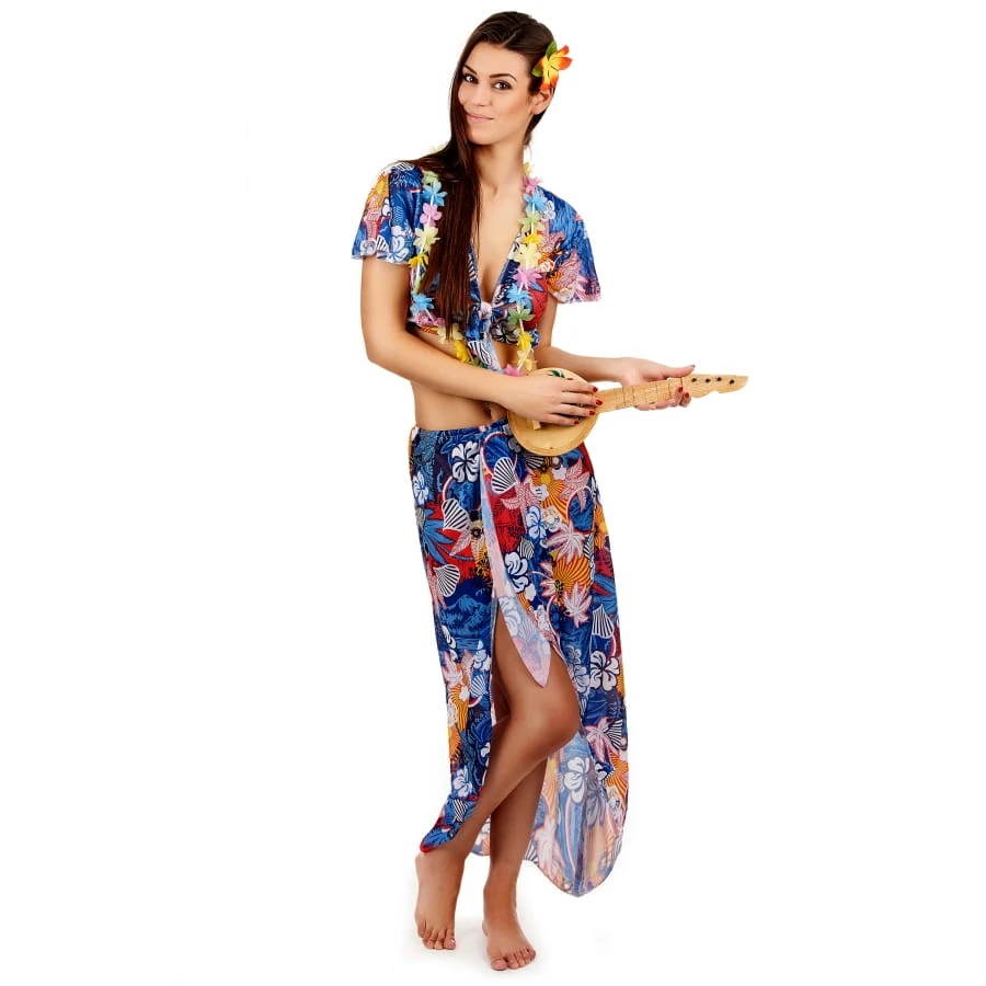Tenue De Vacancière Hawaïenne Pour Adulte 3 Tenue De Vacancière Hawaïenne Pour Adulte