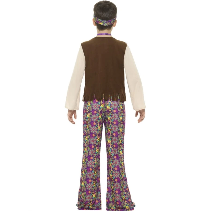 Tenue Hippie Fleurie Pour Enfant 4 Tenue Hippie Fleurie Pour Enfant – Image 2