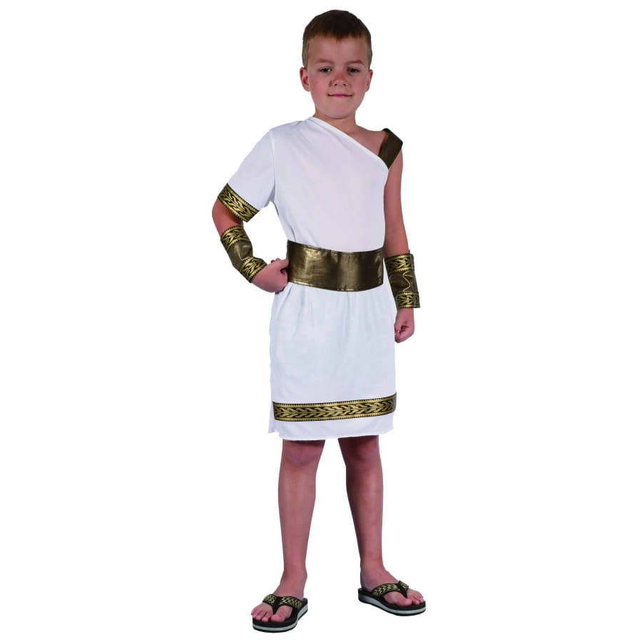 Toge Blanche Et Dorée Asymétrique Pour Enfant 3 Toge Blanche Et Dorée Asymétrique Pour Enfant