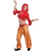 Top Rouge De Danseuse Orientale Pour Femme