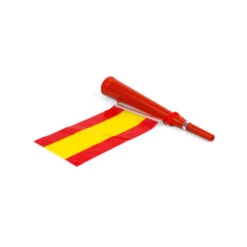 Trompette De Supporter Espagnol Avec Drapeau