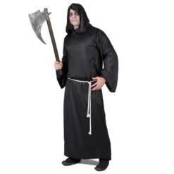 Tunique De La Faucheuse Pour Homme Adulte 7 Tunique De La Faucheuse Pour Homme Adulte -Boutique De Carnaval D'Halloween Tunique de la faucheuse pour homme adulte 14459