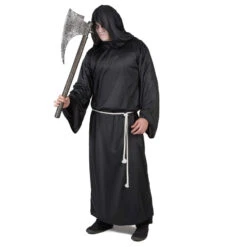 Tunique De La Faucheuse Pour Homme Adulte 8 Tunique De La Faucheuse Pour Homme Adulte -Boutique De Carnaval D'Halloween Tunique de la faucheuse pour homme adulte 14460