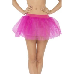 Tutu Fluo En Résille Fuschia. Année 80's -Boutique De Carnaval D'Halloween Tutu fluo en resille fuschia annee 80 s 2