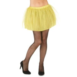 Tutu Jaune Et Jupon Opaque