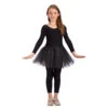 Tutu Noir Uni Pour Enfant -Boutique De Carnaval D'Halloween Tutu noir uni pour enfant