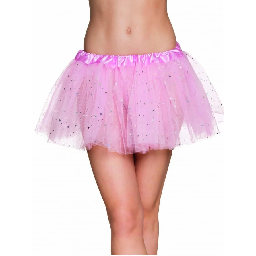 Tutu Rose Clair étoilé Pour Femme 3 Tutu Rose Clair étoilé Pour Femme