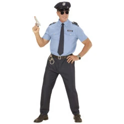 Uniforme Bleu De Policier Grande Taille