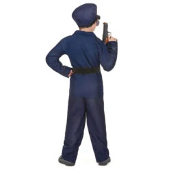 Uniforme De Policier Pour Enfant, Modèle Luxe -Boutique De Carnaval D'Halloween Uniforme de policier pour enfant modele luxe 3